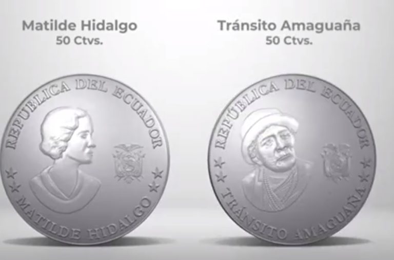 Nuevas monedas en el Ecuador