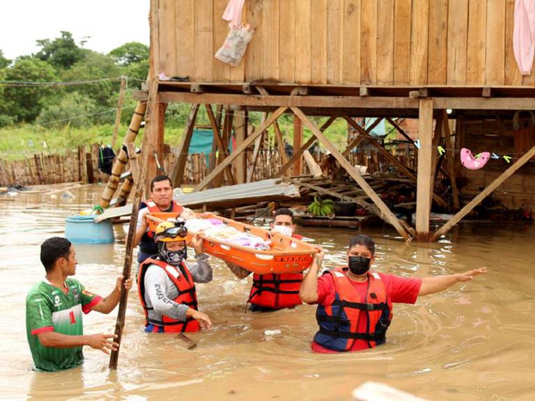 Chone en emergencias por lluvias