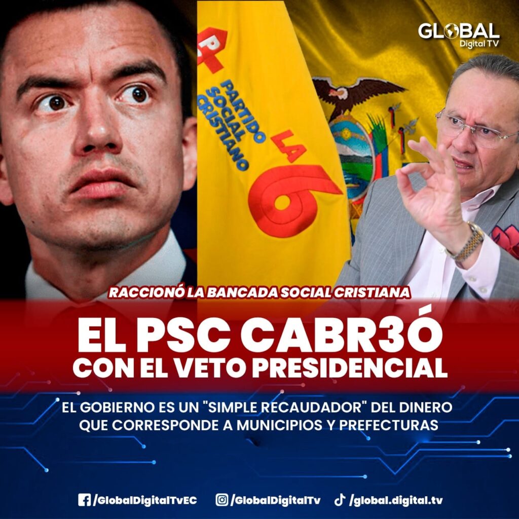 PSC rechaza veto presidencial