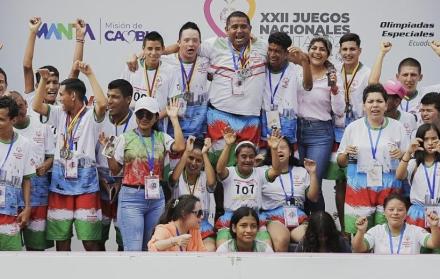 Manabí campeón de Olimpiadas Especiales 2024